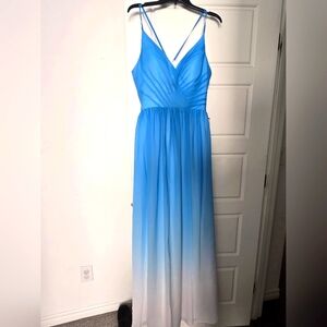 Cocomelody Blue Ombre Bridesmaid dress size 12
